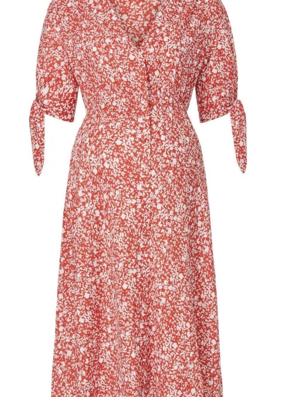 Red Zippi Maternity Dress | soon maternity | XL - Picture 1 of 7